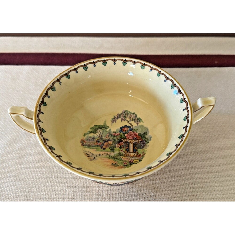 Vintage Myott Arcadia Staffordshire Pottery Small Bowl England